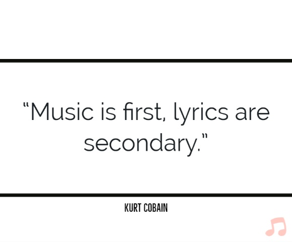 Motivational quotes by Kurt Cobain