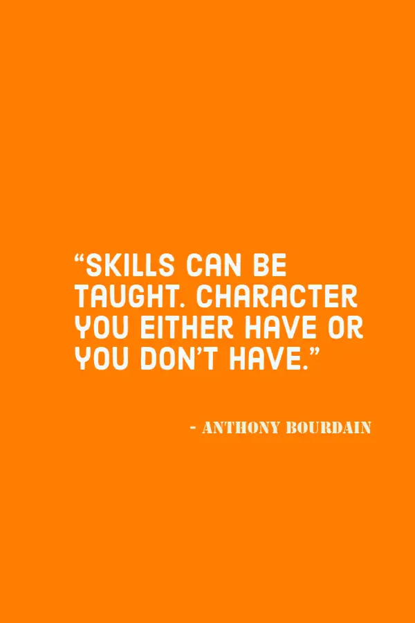Quotes on character