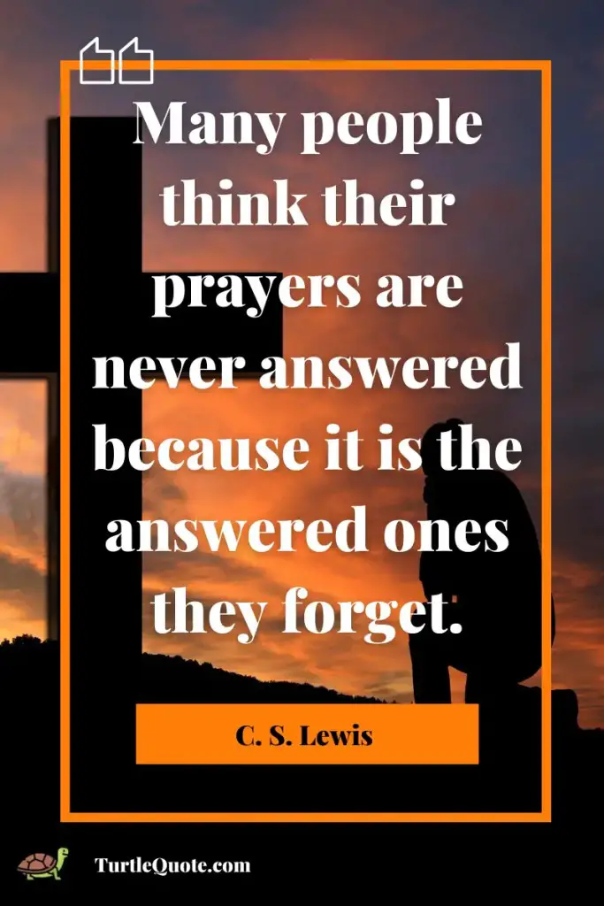 C.S. Lewis Quotes On Prayer