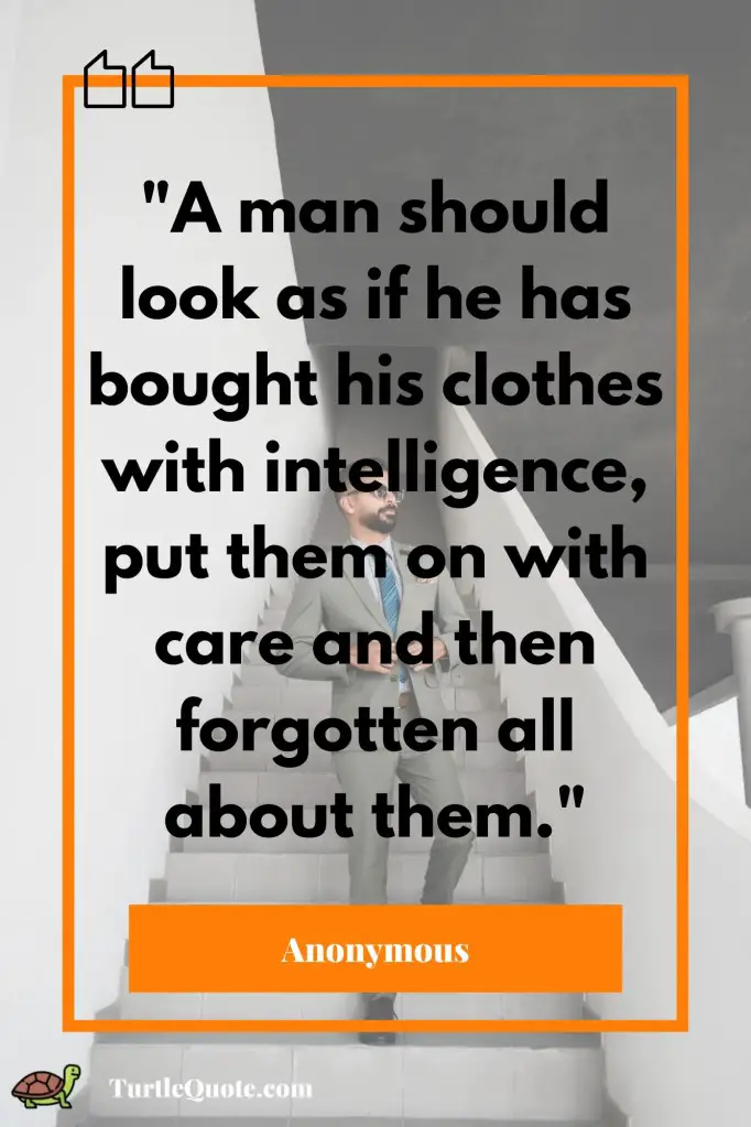 Fashion Quotes for Men