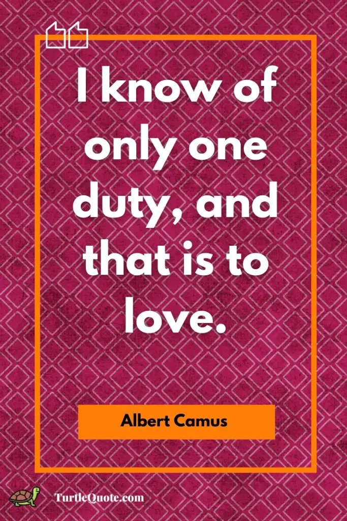 Albert Camus Quotes On Love