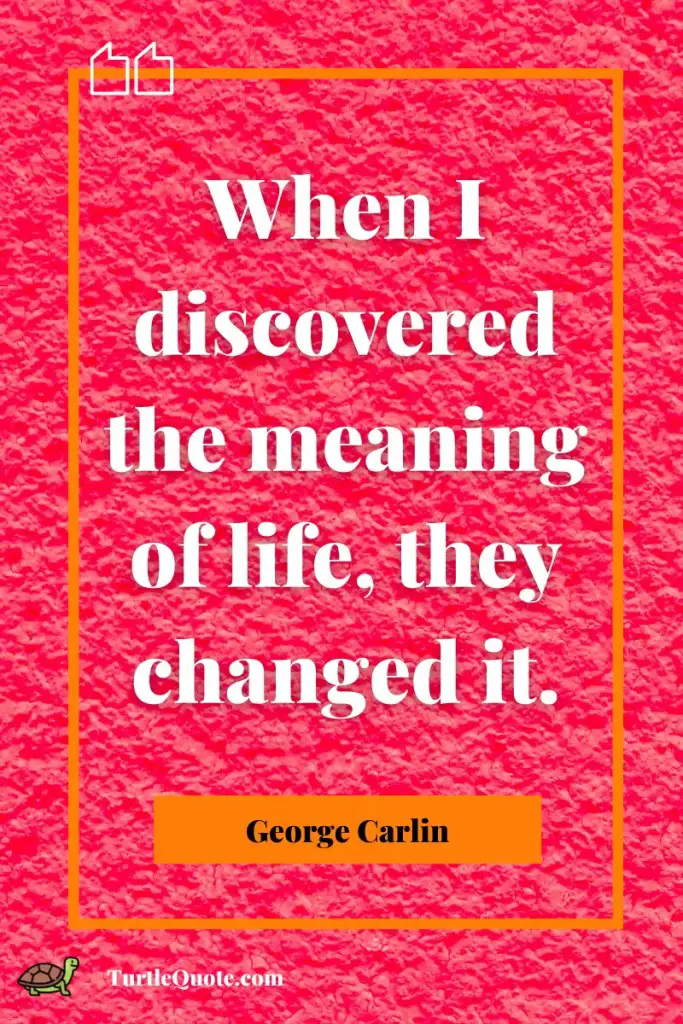 George Carlin Death Quotes