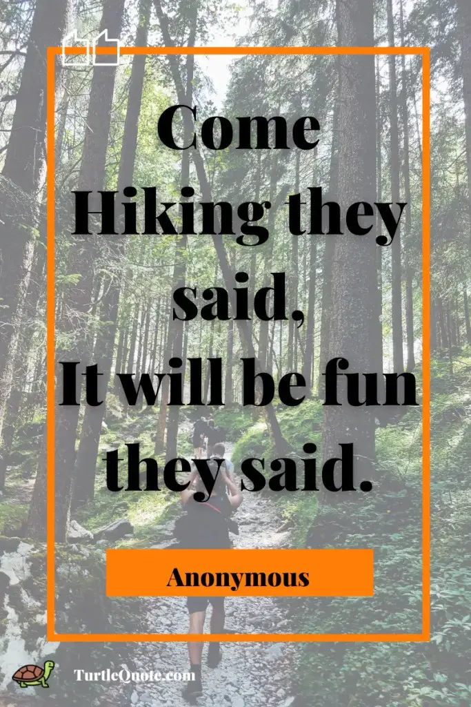 Funny Hiking Quotes