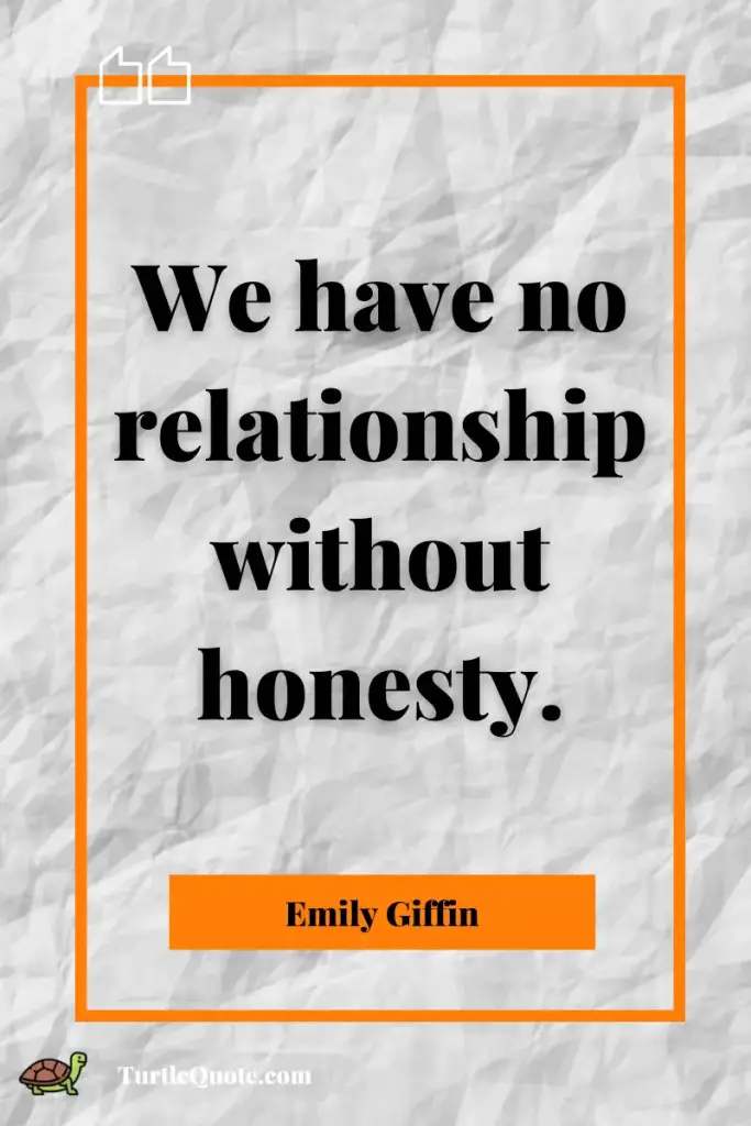 Relationship Honesty Quotes