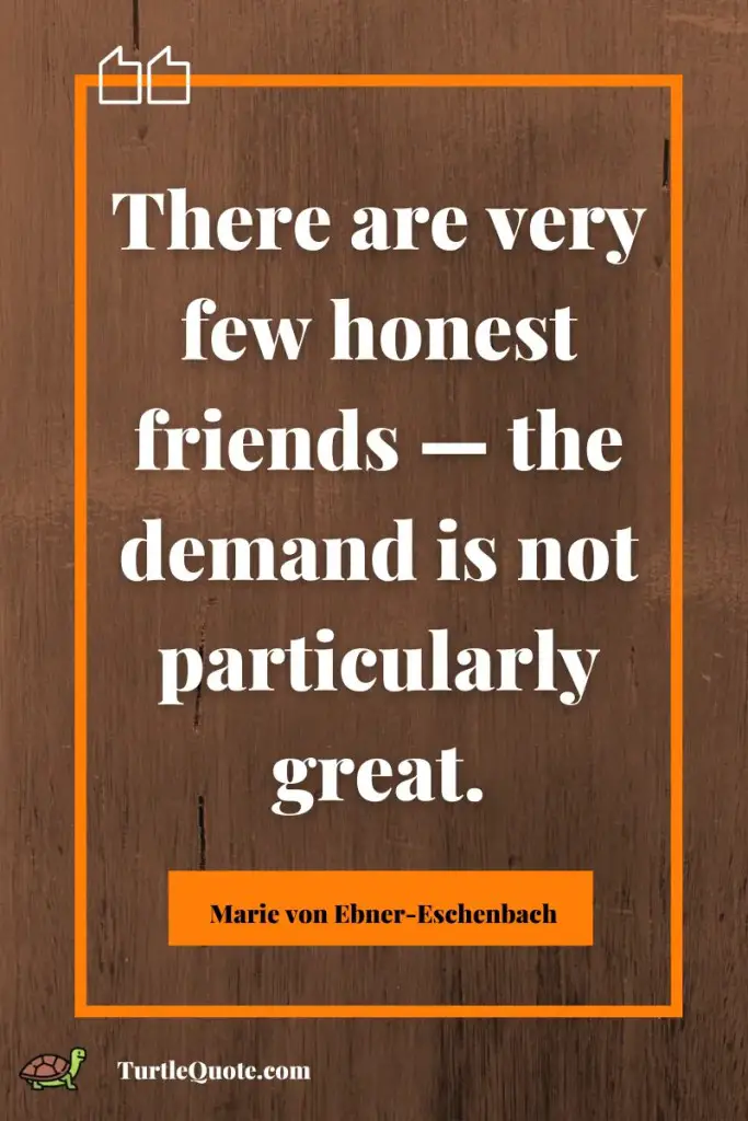 Friendship Honesty Quotes