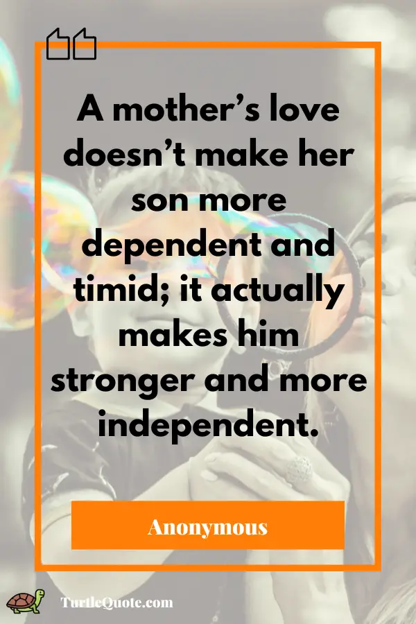 Mother and Son Love Quotes