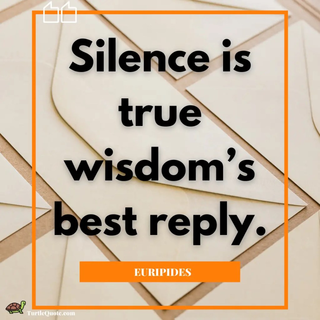 Power Of Silence Quotes