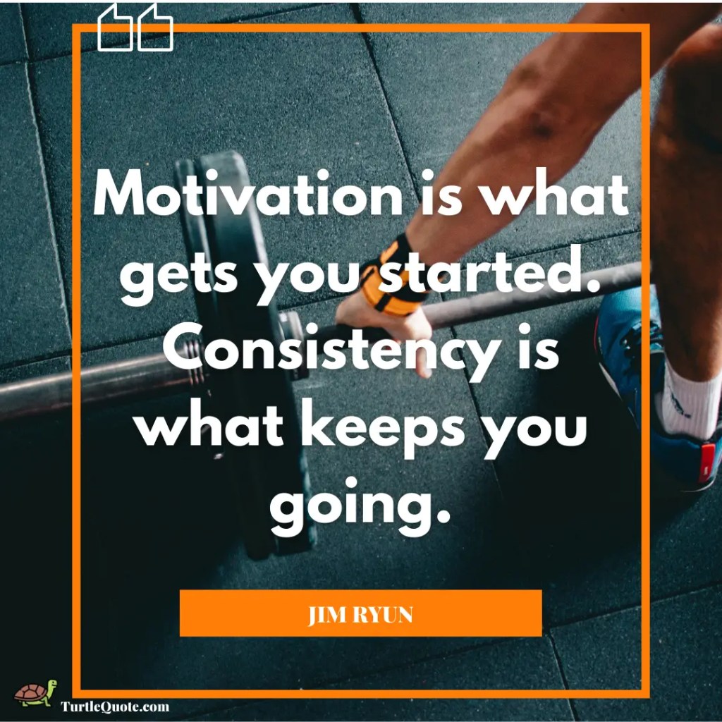 Fitness Consistency Quotes
