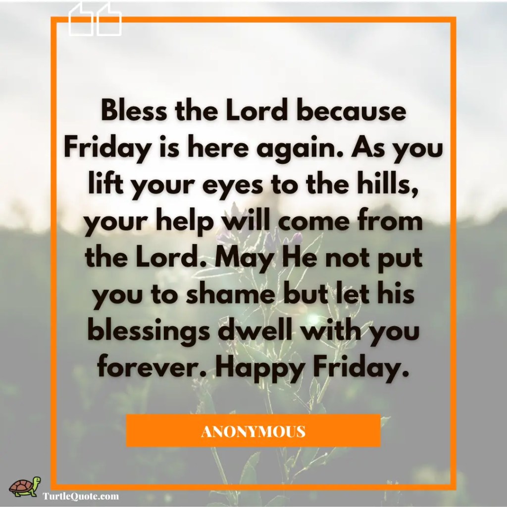 Friday Blessing Quotes