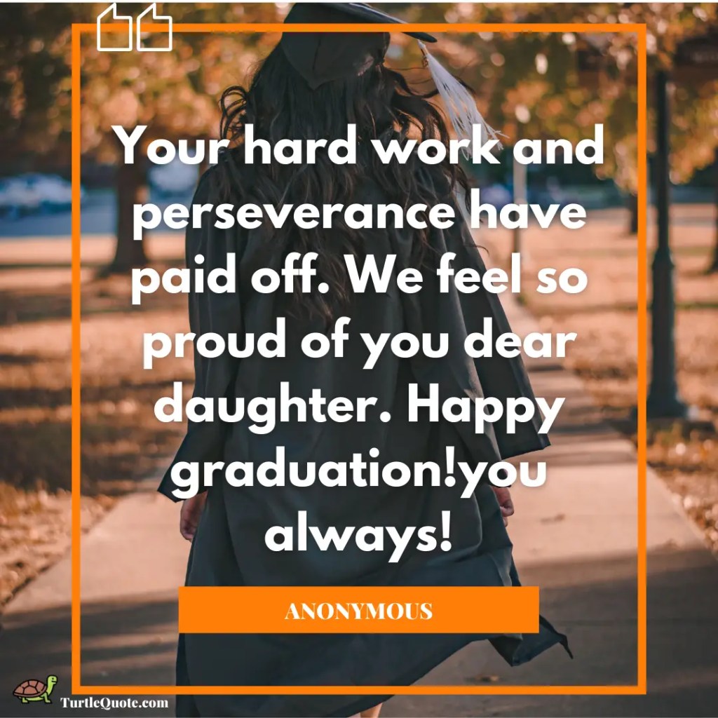 Daughter Graduation Quotes