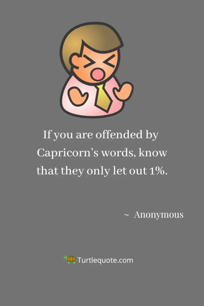 Capricorn Quotes Funny
