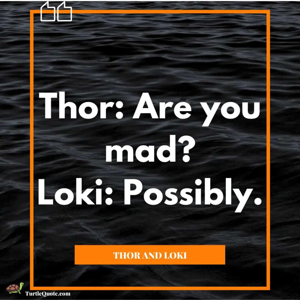 Thor And Loki Quotes 