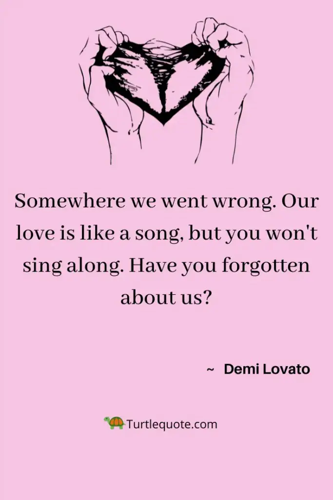 Demi Lovato Song Quotes