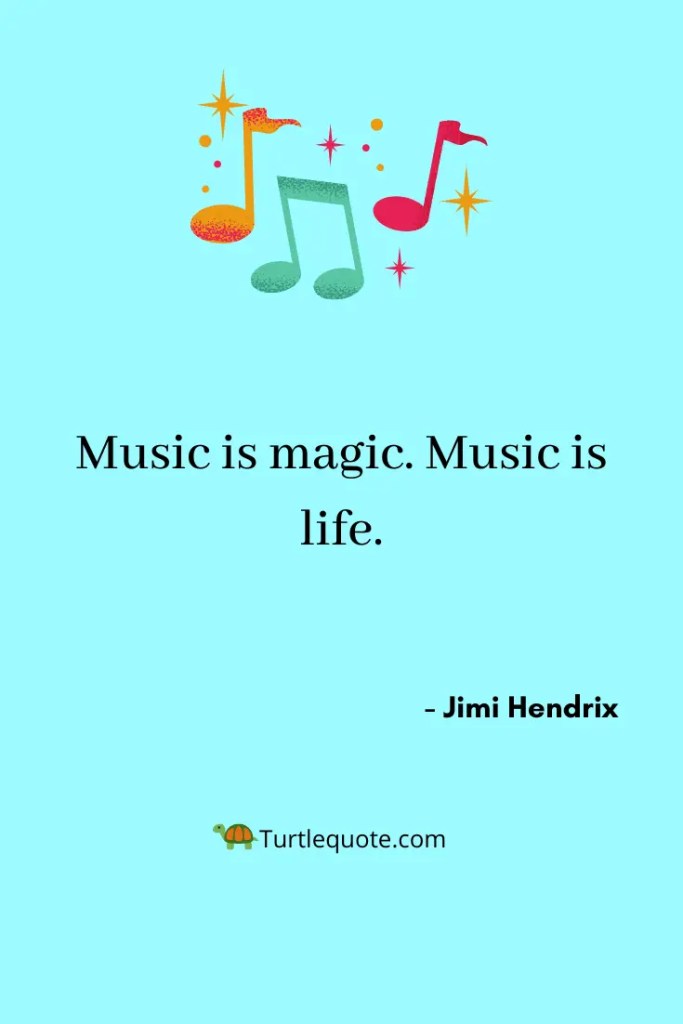 Jimi Hendrix Quotes About Music
