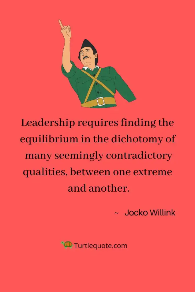 Jocko Willink Quotes On Leadership