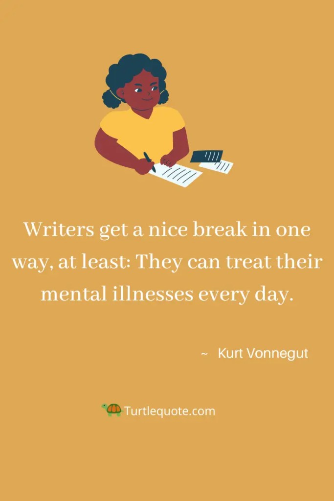 Kurt Vonnegut Quotes On Writing