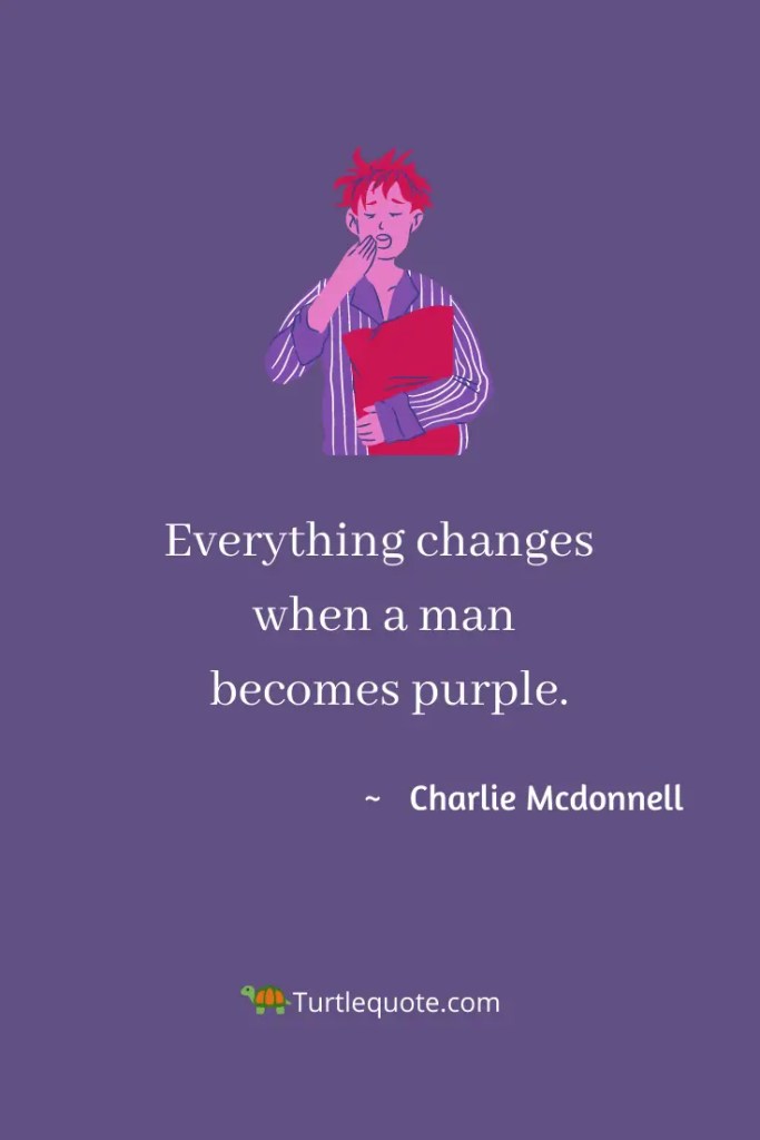 Purple Quotes For Instagram