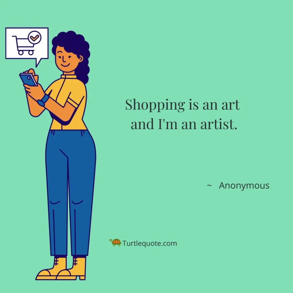 More Shopping Quotes