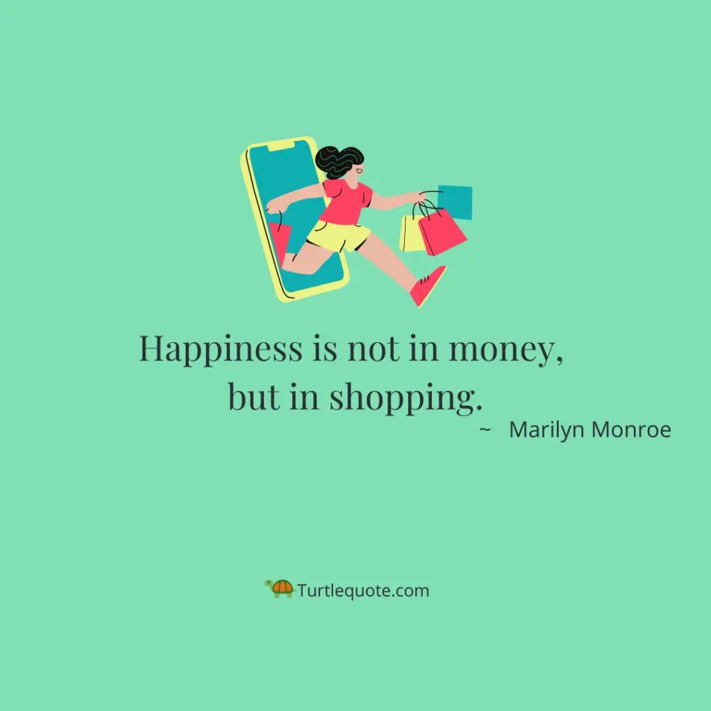 Shopping Quotes For Instagram