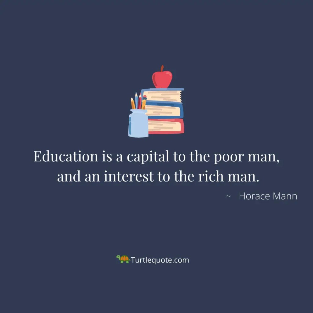 Horace Mann Education Quotes