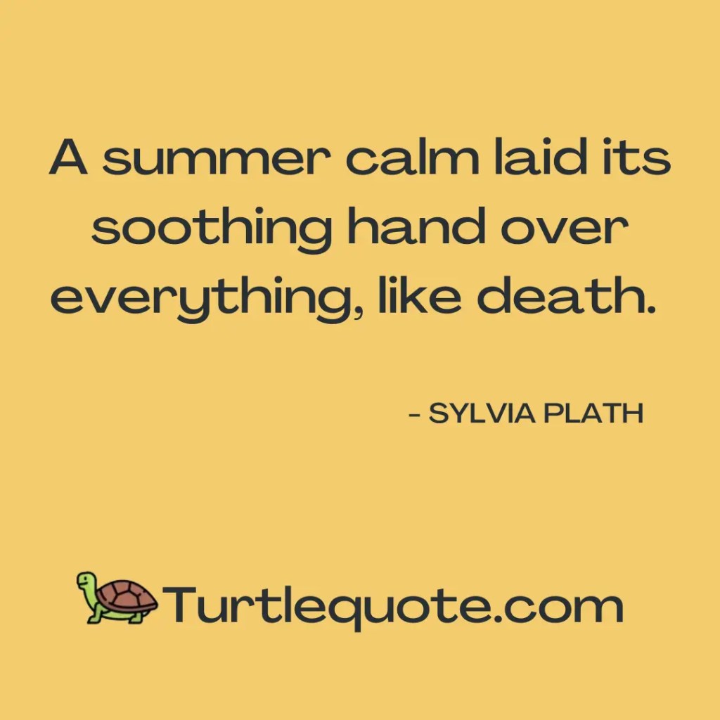 Sylvia Plath Quotes About Death