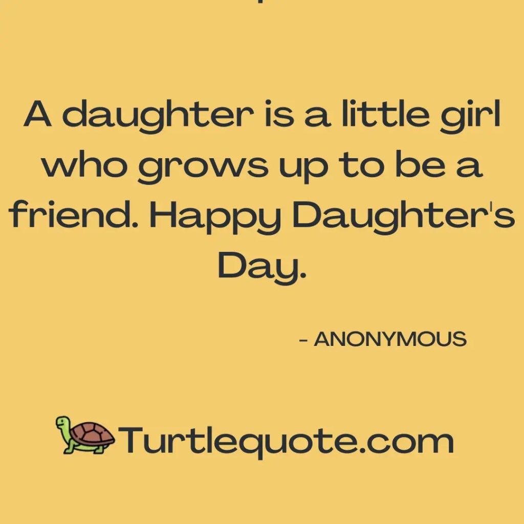 National Daughter Day Quotes 