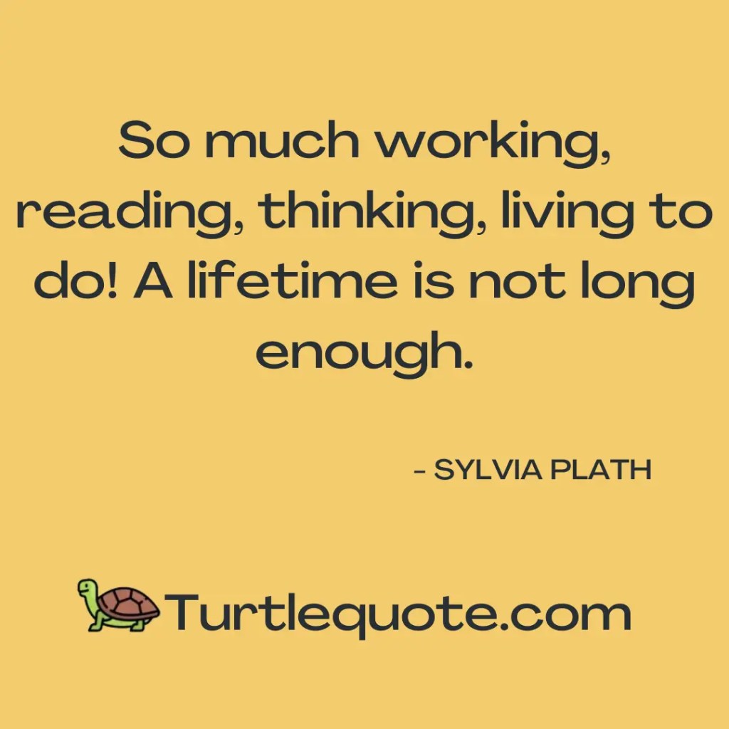 Sylvia Plath Quotes About Life