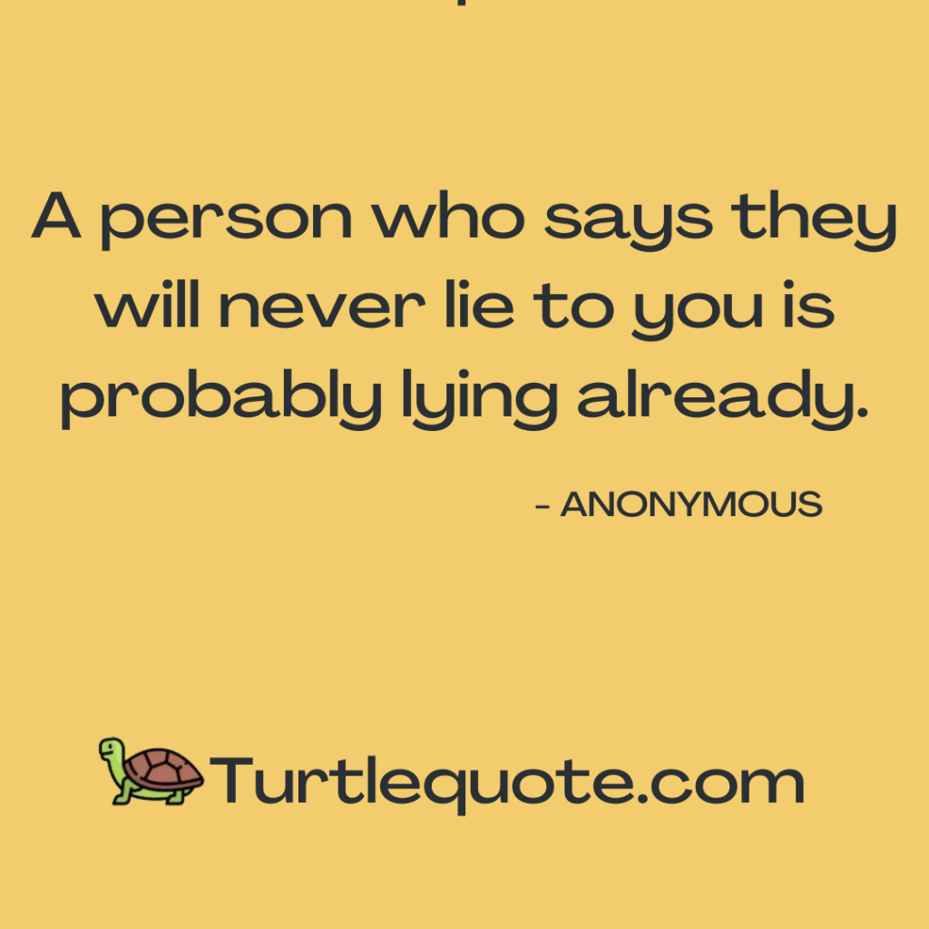 Relationship Liar Lover Quotes