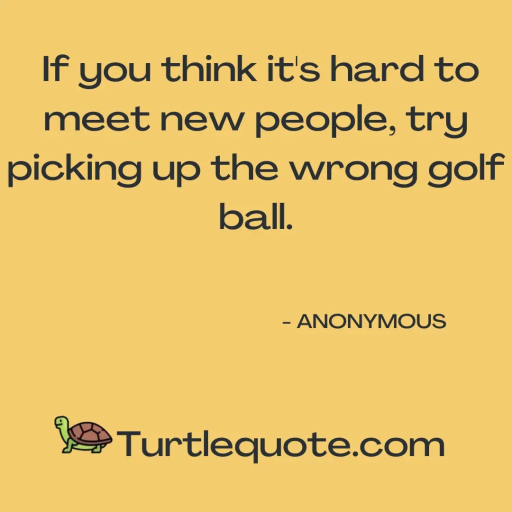 Famous Quotes About Golf