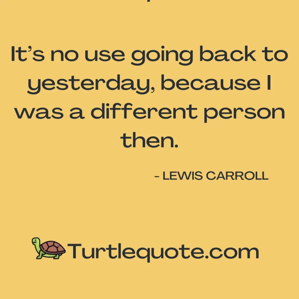 Lewis Carroll Quotes Alice In Wonderland