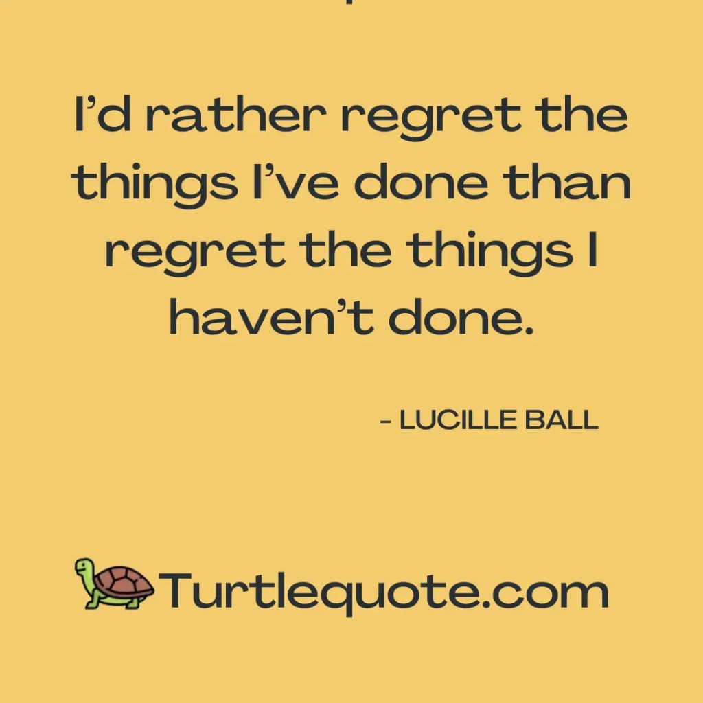 Life Regret Quotes