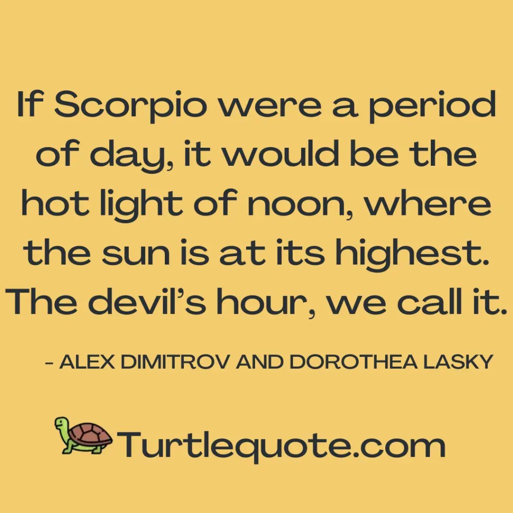 Scorpio Love Quotes
