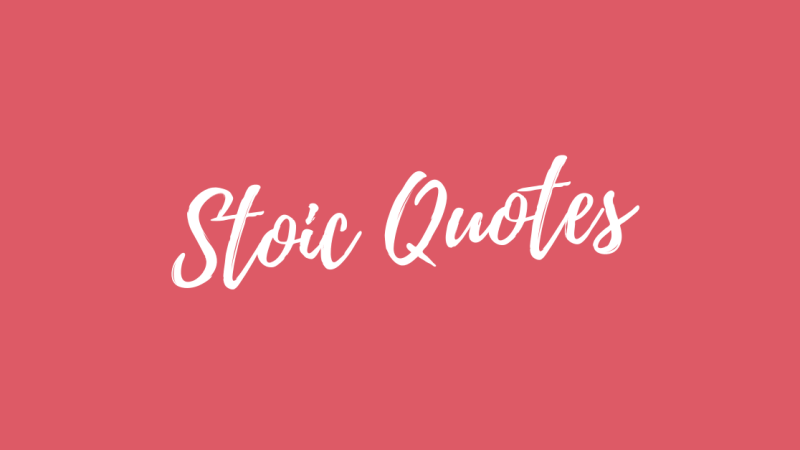 30 Stoic Quotes on Life, Philosophy, and Love