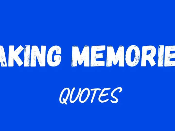 Keep the Memories Alive with These 63 Making Memories Quotes