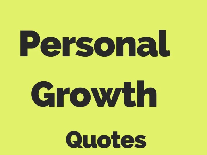 50 Personal Growth Quotes