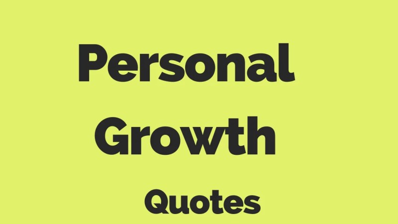 50 Personal Growth Quotes